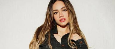 Mayra Goñi deslumbra enterizo de punto con cut out Mayra Goñi remece Miami con imponente enterizo tejido de punto con sensual detalle