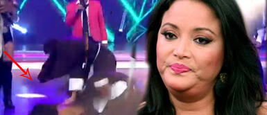 Mariella Zanetti sufre incidente con su vestuario al hacer baile viral de Anitta Mariella Zanetti sufre incidente al hacer baile viral de Anitta