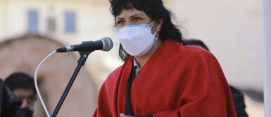 Lilia Paredes es la primera dama de la Nación. Foto: Andina Lilia Paredes tendría una cuota importante de participación en Palacio, según informe periodístico