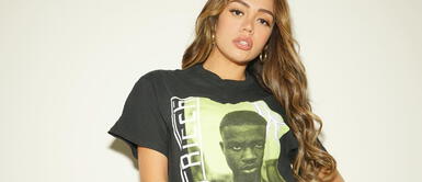 Mayra Goñi con vestido de punto Mayra Goñi revela su poderío con este increíble outfit invocando a la tendencia otoñal