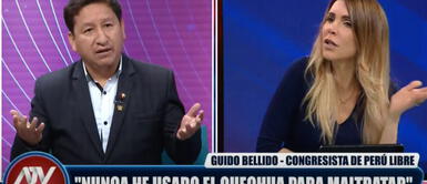 Juliana Oxenford y Bellido tuvieron tensa entrevista que se hizo viral. Juliana Oxenford le recuerda a Bellido su abrazo con Maricarmen Alva y él le responde: “¿Está celosa?”