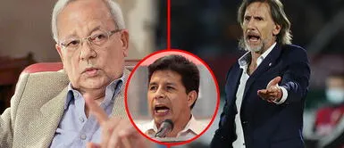 César Hildebrandt llenó de elogios al entrenador de la selección peruana, Ricardo Gareca César Hildebrandt: "Ricardo Gareca sí es una persona admirada, Pedro Castillo no"