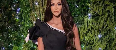 Sheyla Rojas y su lujoso vestido glam Sheyla Rojas impacta con la tendencia glam en un lujoso y glorioso vestido de gala