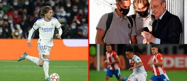 Luka Modric se mandó un certero pase en el pase de Real Madrid a semifinales de Champions League Luka Modric se 'inspiró' en Cueva para dar un perfecto pase | VIDEO