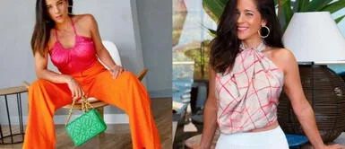 Vanessa Terkes deslumbra con bikini tropical Vanessa Terkes deslumbra en las playas del sur con pícaro bikini tornasol con sabor tropical