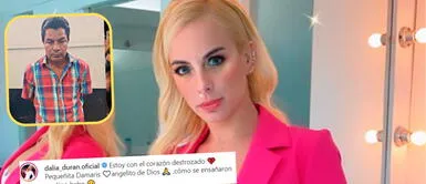 Dalia Durán indignada por caso de violación a menor por Juan Antonio Enríquez García. Dalia Durán se pronuncia en redes sociales por caso de menor ultrajada: “estoy con el corazón destrozado”