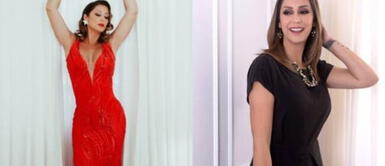 Karla Tarazona deslumbra con jumper beige Karla Tarazona se aferra a los días de verano con un moderno y atemporal overol beige