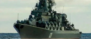 Ucrania está segura que Rusia vengará al buque Moska. (Foto: Ministerio de Defensa de Rusia / AFP) / HANDOUT ¿Guerra a la vista? Estados Unidos confirma que el buque ruso Moskva fue hundido por Ucrania