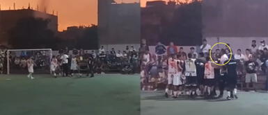 Juan Flores se agarró a golpes en el campeonato 'Jembios' Master. Juan 'Chiquito' Flores agredió a otro futbolista en pleno campeonato de fulbito