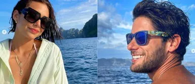 Janick Maceta y Andrés Wiese pasan lindo momentos juntos en países asiáticos. Andrés Wiese le agradece a Janick Maceta por “el mejor viaje” de su vida