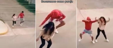 Video viral: pareja desata furor en TikTok al bailar al ritmo de Pintura Roja Video viral: pareja desata furor en TikTok al bailar al ritmo de Pintura Roja