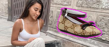 Samahara vende zapatos de su hija a 50 soles Samahara Lobatón revende zapatos de su hija: "Me costaron 300 dólares, pero las vendo a 50 soles"