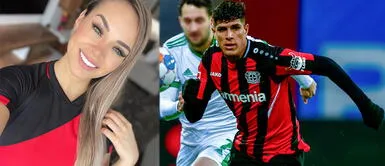 Jossmery Toledo tomó fotografía con mascota del futbolista de 20 años. Jossmery Toledo viaja a Alemania y comparte emotivo mensaje: "Tú eres mi aventura"