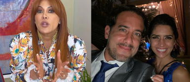 Óscar del Portal tiene 10 años de matrimonio con Vanessa Químper. Magaly Medina revela que iban por 'ampay' de Óscar del Portal y no de Aldo Miyashiro