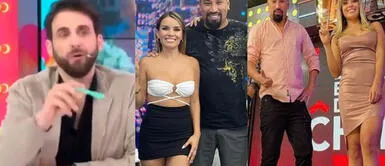 Rodrigo González opina sobre defensa de Aldo Miyashiro a Fiorella Retiz. Aldo Miyashiro defiende a Fiorella Retiz y Rodrigo González opina: “¡uy no! Saca cara por la reportera” | VIDEO