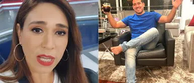 Verónica Linares le hizo una entrevista para su canal de YouTube. Verónica Linares cuestionó a Óscar del Portal por citarla en departamento de Vanessa Químper para trabajo