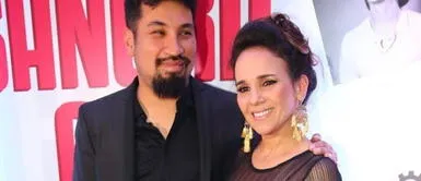 Érika Villalobos y el vestido de novia que usó para su boda con Aldo Miyashiro Érika Villalobos y el vestido de novia de encaje que lució en su boda con Aldo Miyashiro