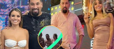 Aldo Miyashiro y Fiorella Retiz nuevamente ampayados. Aldo Miyashiro y Fiorella Retiz fueron captados juntos en la playa antes del ampay | VIDEO