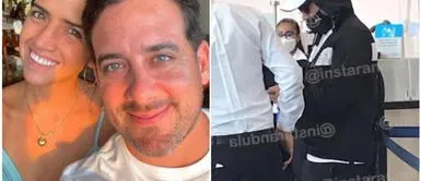 Del Portal viaja a Punta Cana (Instarándula) Óscar del Portal fue captado encapuchado antes de viajar a Punta Cana para reencontrarse con su esposa