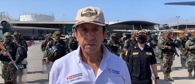 El ministro del Interior, Alfonso Chávarry Estrada, se pronunció sobre pedido del jefe de la Dircote. Foto: Agencia Andina Ministro del Interior advirtió sobre Dircote: “Si pide detención de Cerrón, tendrá pruebas suficientes"
