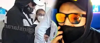 ‘Samu’ se burla de Óscar Del Portal tras aparecer encapuchado en aeropuerto ‘Samu’ a Óscar del Portal tras llegar encapuchado al aeropuerto: “Para qué las subestiman”