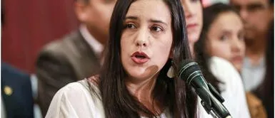 Verónika Mendoza asegura que no es el momento para realizar nuevas elecciones. Verónika Mendoza sobre la posibilidad de nuevas elecciones: “Comparto ese sentimiento, pero no es conveniente”