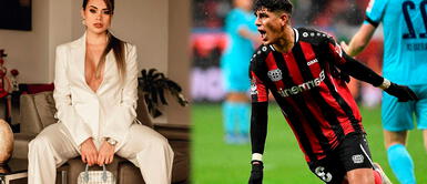 Jossmery Toledo estuvo presente en el partido del Bayern Leverkusen Jossmery Toledo revela detalles sobre encuentro con Piero Hincapie | VIDEO