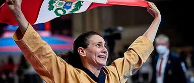 Rommy Hübner campeona mundial de taekwondo poomsae Es nuestra heroína: peruana es campeona mundial en Taekwondo