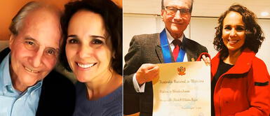 Érika Villalobos consideró a su padre como uno de los mejores neurólogos del Perú Érika Villalobos: su padre venció dos veces el cáncer, pero falleció por las radioterapias