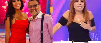 Tomás Angulo y Magaly Medina enfrentados en nueva polémica. Foto: composición/ Instagram/ captura de América TV Tomás Angulo y Magaly Medina enfrentados en nueva polémica. Foto: composición/ Instagram/ captura de América TV