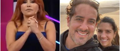 Magaly critica a Óscar del Portal Magaly Medina tras ver a Óscar del Portal junto a su familia en Punta Cana: “Él la sacó fácil”