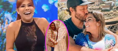 Ethel Pozo estaría buscando canje de vestido Magaly Medina señala que Ethel tendría vestido de novia por canje: "Le ahorra unos soles a su novio"