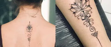 ¿Quieres hacerte un tatuaje? El Unalome tiene diversos significados en relación a los grandes retos de la vida. Unalome: ¿Sabes qué significa el tatuaje según la tradición hindú?