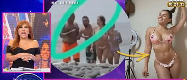 Aldo Miyashiro y Fiorella Retiz Aldo Miyashiro y Fiorella Retiz se lucían juntos en la playa desde hace semanas | VIDEO