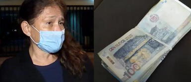 Mujer encontró 5 mil soles pero lo entregó a la PNP. Magdalena: mujer encuentra 5 mil soles en la calle y busca al dueño para entregárselo