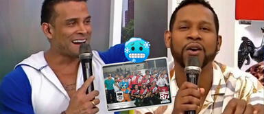 Edson Dávila se burla de Christian Domínguez y le dice que él sería el capitán de Once Machos. Christian Domínguez: Edson Dávila se burla del cantante y afirma que sería el capitán de “Once Machos” | VIDEO