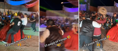 Video Viral: padre se molesta por la coreografía organizada para el quinceañero de su hija Video Viral: padre se molesta por la coreografía organizada para el quinceañero de su hija