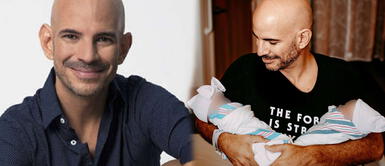 Ricardo Morán y sus hijos Ricardo Morán explica por qué decidió llamar 'hijes' a sus hijos