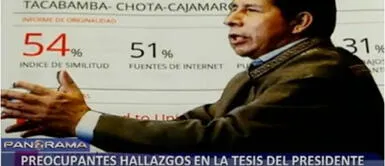 Pedro Castillo y Lilia Paredes habrían plagiado su tesis de maestría, según denuncia de Panorama Pedro Castillo y Lilia Paredes habrían plagiado su tesis de maestría, según denuncia de Panorama