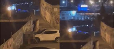 Pareja es grabada manteniendo relaciones sexuales en plena vía pública de una zona de Palma, España. España: Graban y denuncian ola de sexo callejero