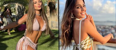 Luciana Fuster niega que imite a Flavia Laos Luciana Fuster niega que imite a Flavia Laos: “Vivo mi vida, no la del resto, ni veo lo que hace”