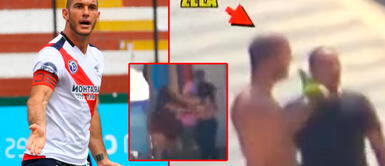 Adrián Zela fue ampayado con cerveza en mano en una fiesta que duró hasta el día siguiente Adrián Zela fue 'ampayado' sin camisa y en estado de ebriedad | VIDEO