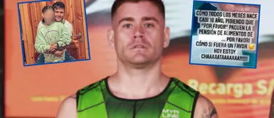 Pancho Rodríguez es acusado por la madre de su hija por no cumplir con sus obligaciones como padre. Pancho Rodríguez: Belén Muñoz, mamá de su hija, se queja por incumplimiento en la pensión de alimentos