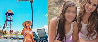 Ethel Pozo disfruta de Cancún junto a su hija por los 15 años de Dooménica. Ethel Pozo se muestra con su hija desde Cancún y asombra por el parecido de ambas | VIDEO