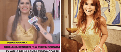 Giuliana Rengifo tras usar el vestido de Magaly: Giuliana Rengifo tras usar el vestido de Magaly: