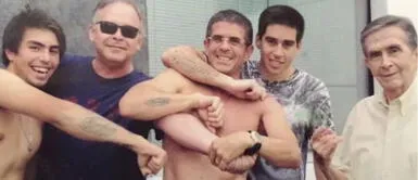 El tatuaje que se realizaron los Carmona que refleja la unión familiar. Javier Carmona y el tatuaje familiar que se hizo junto a sus dos hijos Tadeo y Lucas: “mis genes”