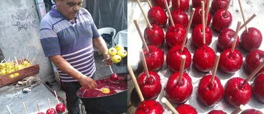 El caso de este padre emprendedor consiguió conmover a través de Facebook. Preparó 1500 manzanas acarameladas y le cancelan el pedido: “Ayúdenos a recuperar lo invertido”