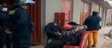 La mujer no soportó el impacto emocional y terminó perdiendo la conciencia. Puno: madre se desmaya ante la impresión de volver a ver a su hijo reportado como desaparecido