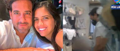 Óscar del Portal fue captado comprando ropa de embarazada Óscar Del Portal fue captado comprando ropa de maternidad, según Magaly Medina