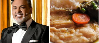 Peculiar reacción de Andrés Hurtado Andrés Hurtado rechazó plato de pallares en pleno progama: “Me da los diablos azules”